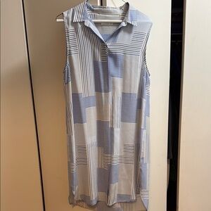 Striped Sleeveless Dress